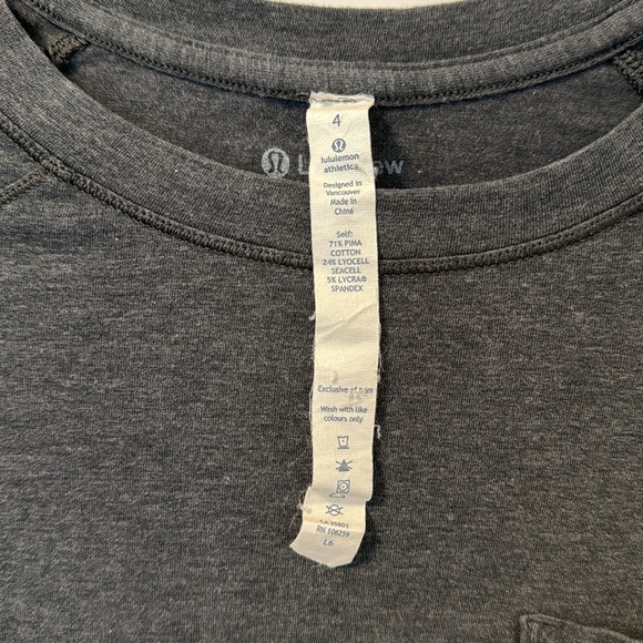 Lululemon Find Your Zen Long Sleeve Active Top - Picture 11 of 12